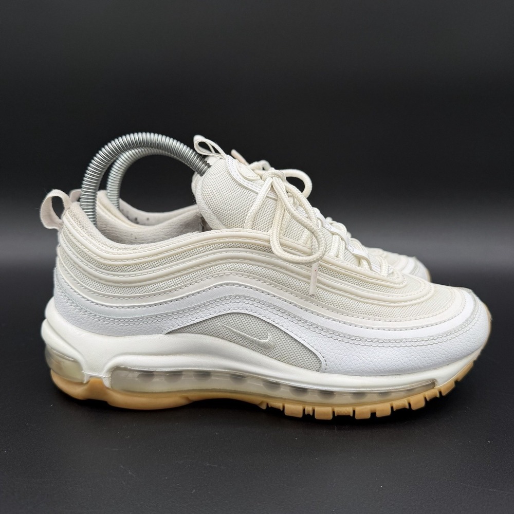 Nike Air Max 97 Summit White Gum Sole Sneakers Men's Size 6 DJ2740-100